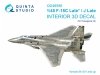 Quinta Studio QD48598 F-15A/F-15C Early/F-15J Early 3D-Printed & coloured Interior on decal paper (Hasegawa) 1/48
